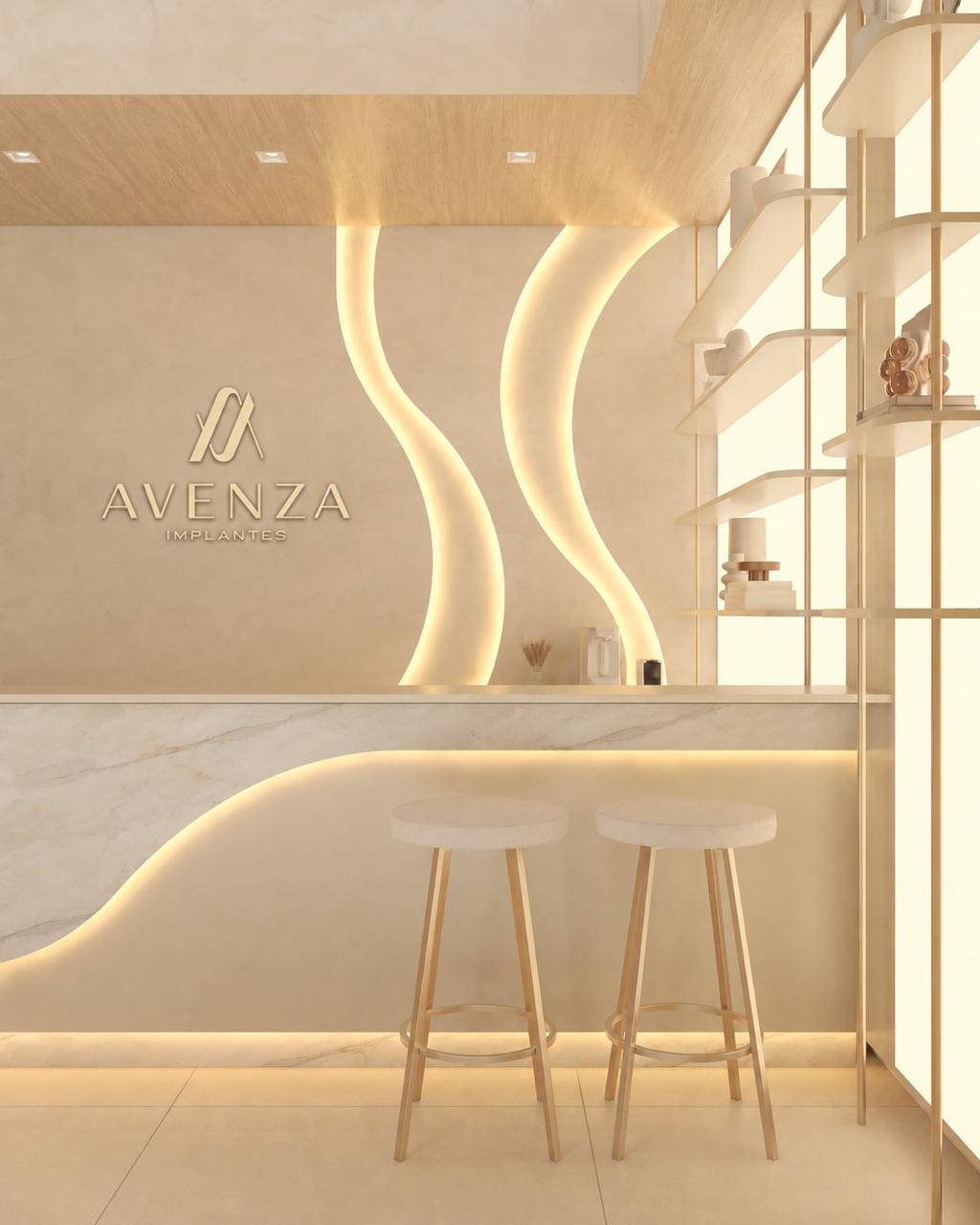 Ambiente da clínica Avenza Implantes